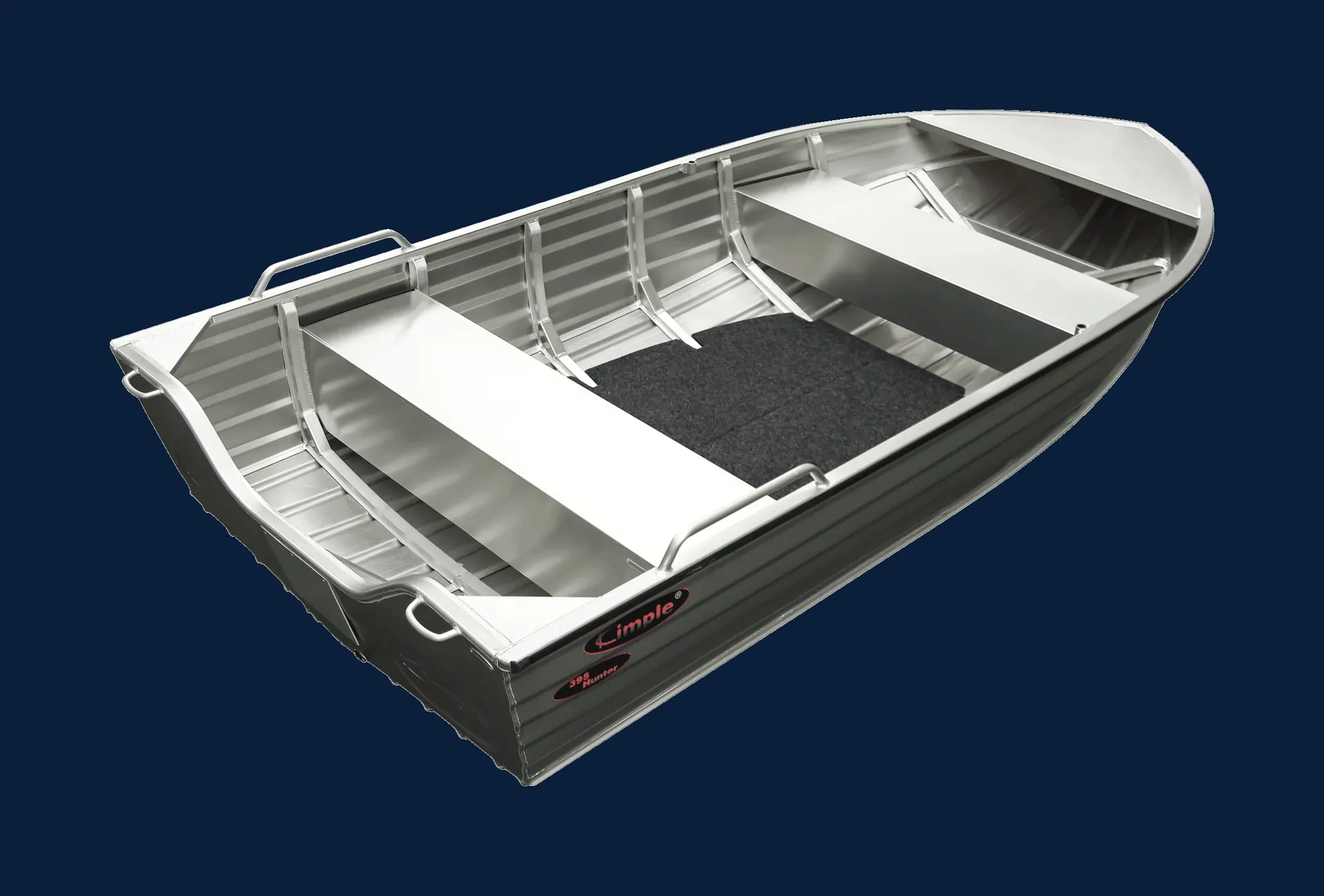Aliuminė valtis Kimple Hunter 395 – 4