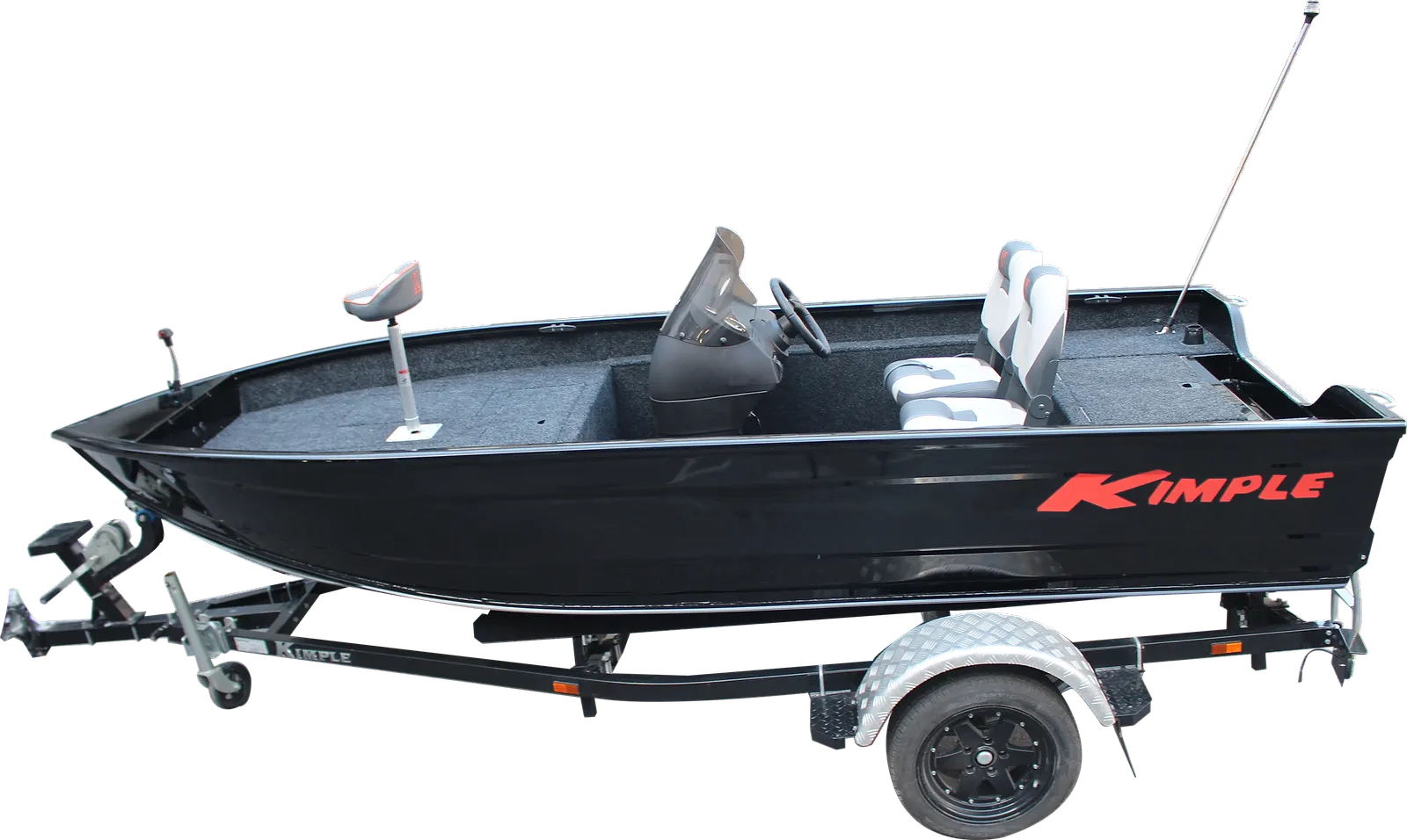 Aliuminė valtis Kimple Hunter 460MS – 2