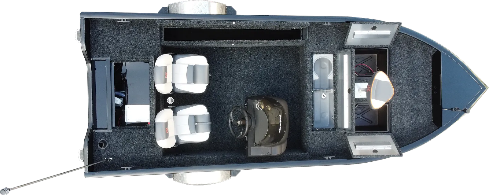 Aliuminė valtis Kimple Hunter 460MS – 5