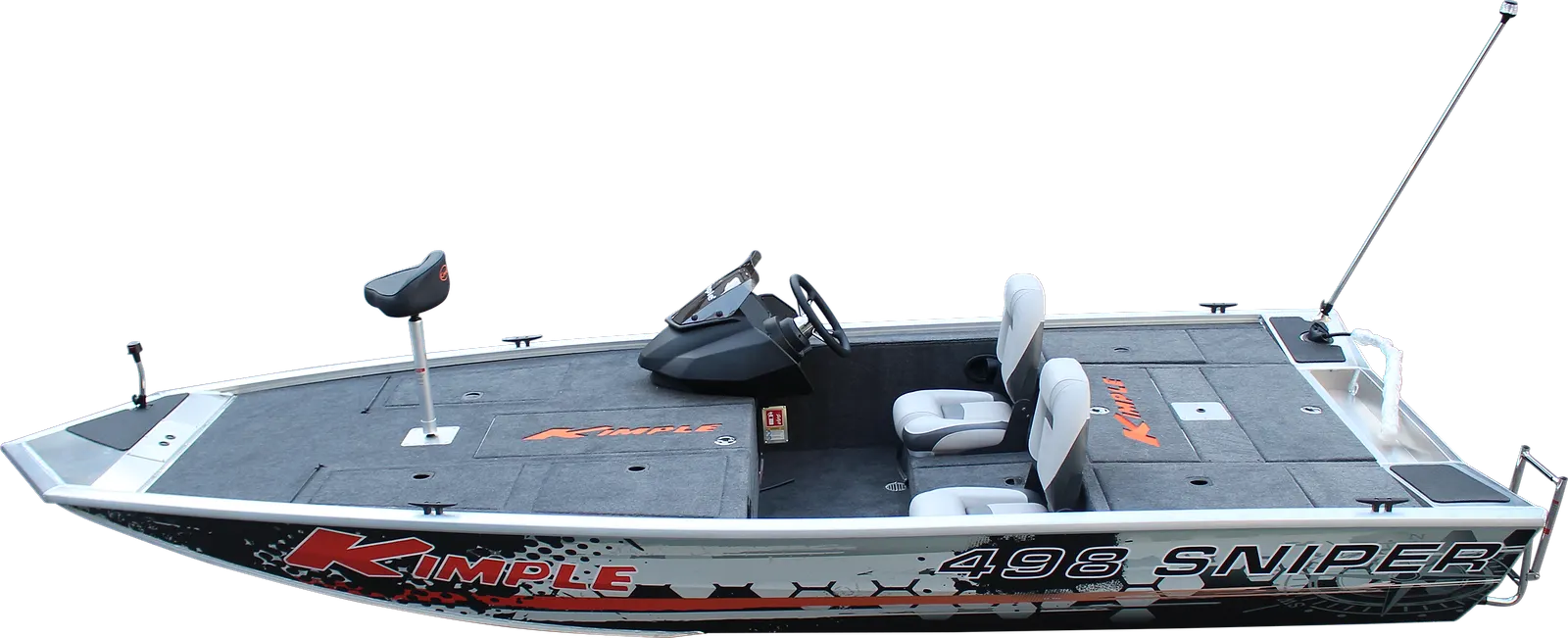 Aliuminis kateris Kimple Sniper 498 – 19