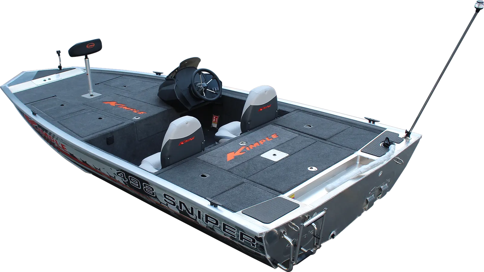 Aliuminis kateris Kimple Sniper 498 – 22