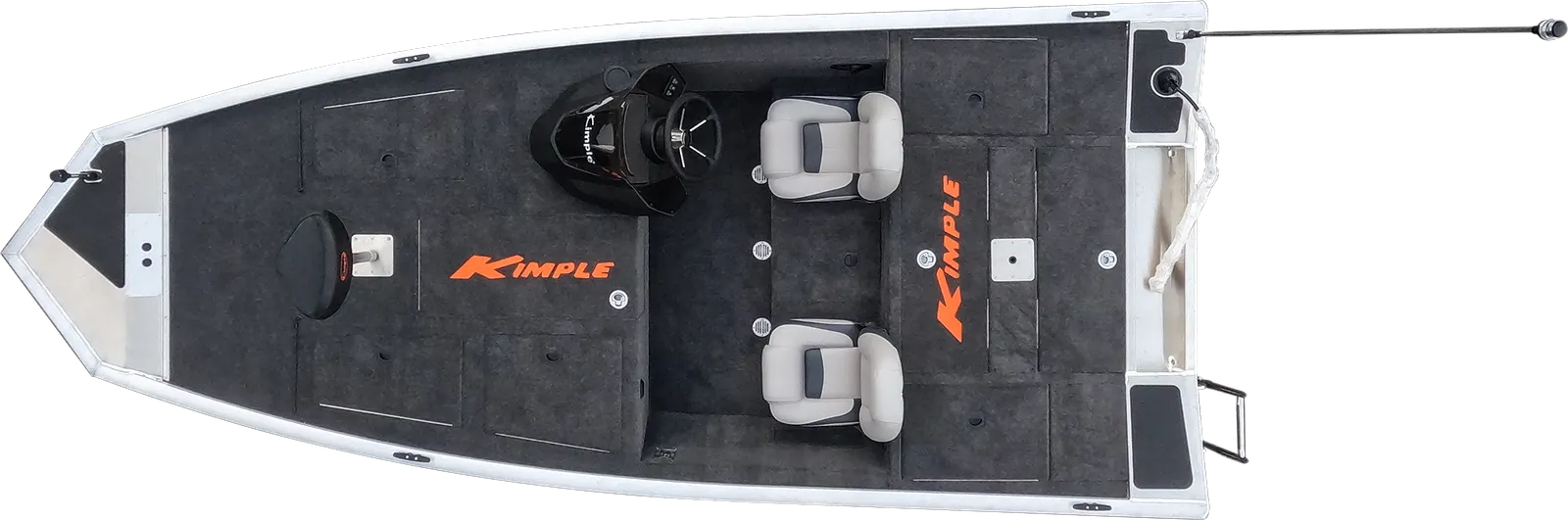 Aliuminis kateris Kimple Sniper 498 – 24