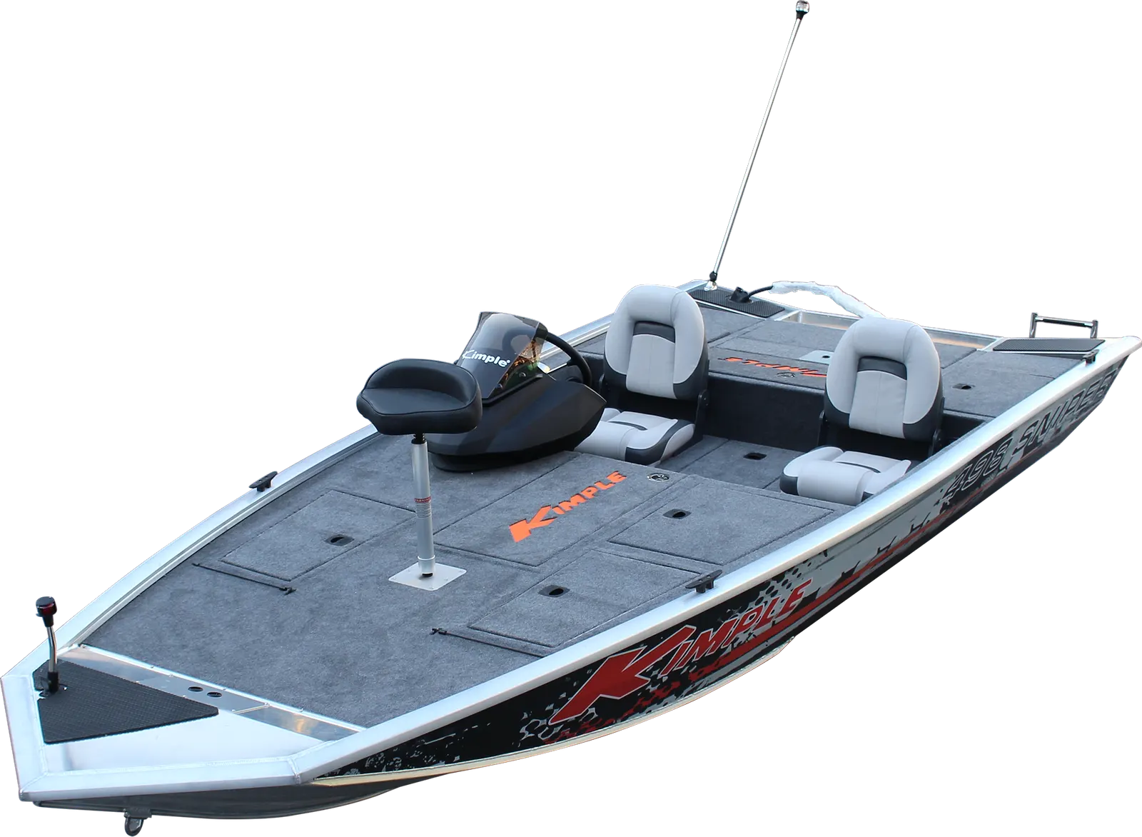 Aliuminis kateris Kimple Sniper 498 – 25
