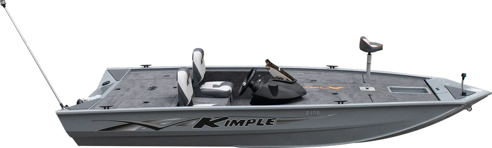 Aliuminis kateris Kimple Sniper 498 – 44